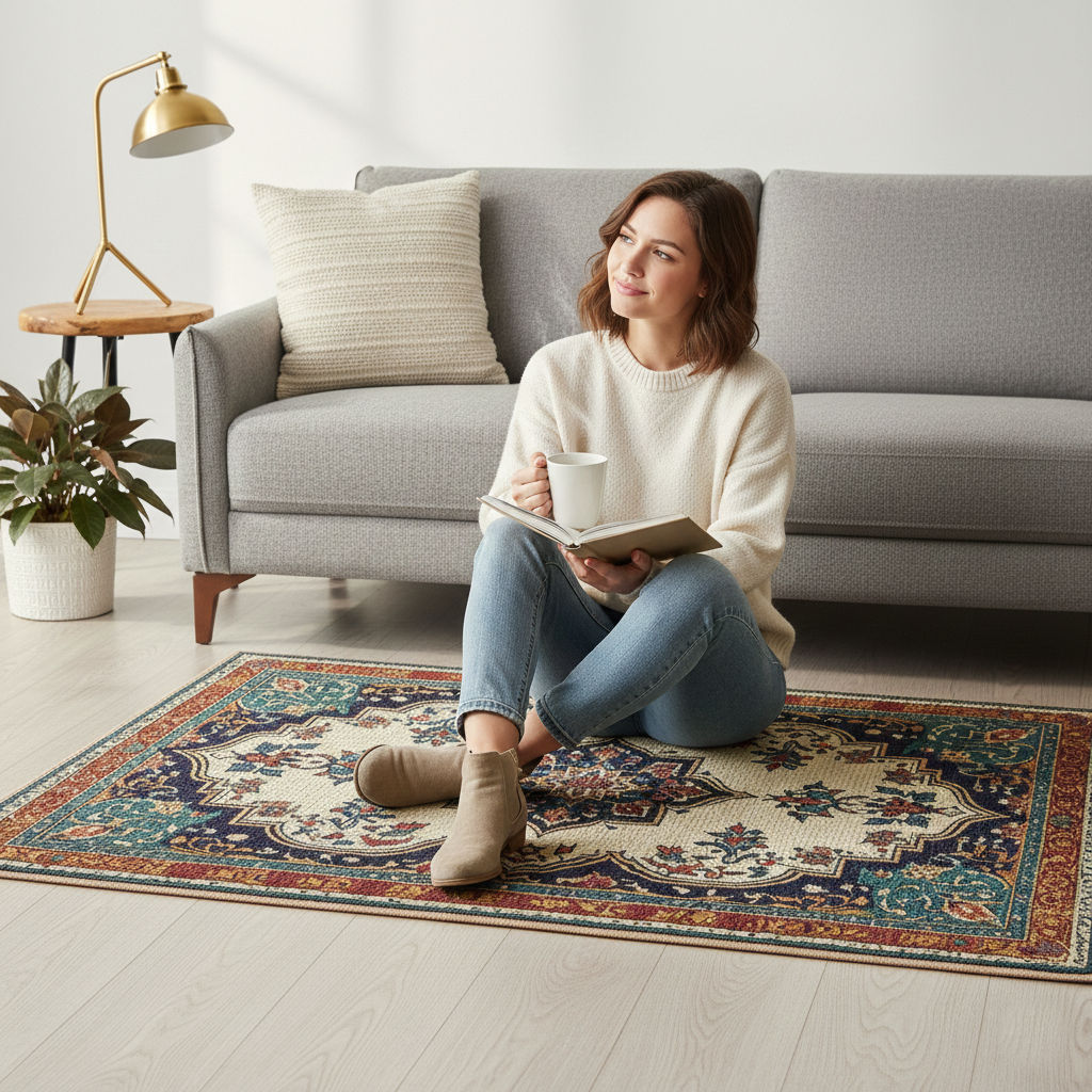 VARNOOSH - Hand Tufted Persian Carpet